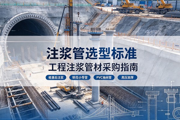 万安注浆管选型标准