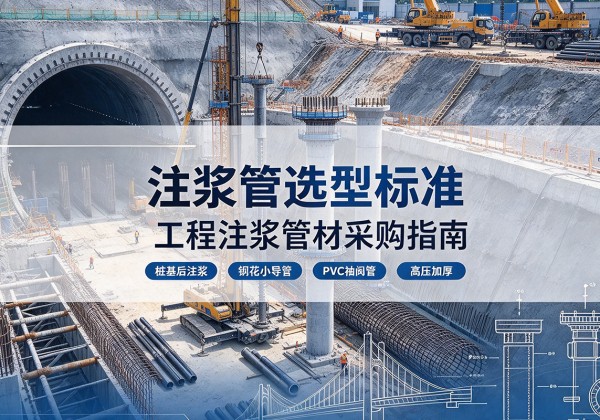 万安注浆管选型标准